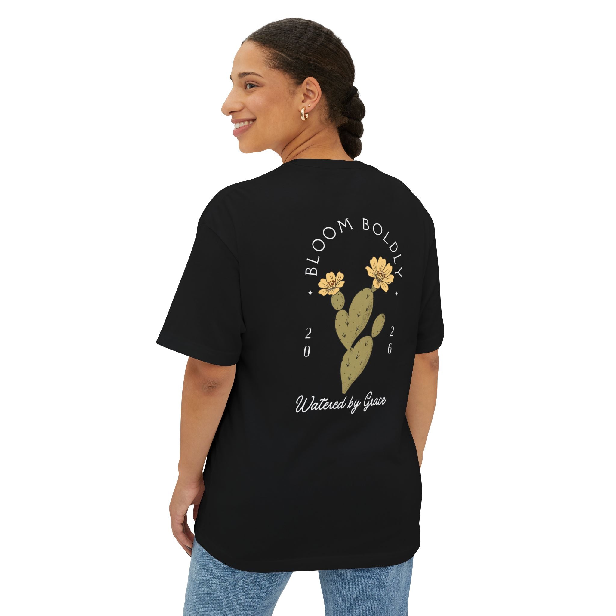 Bloom Boldly Boxy Tee