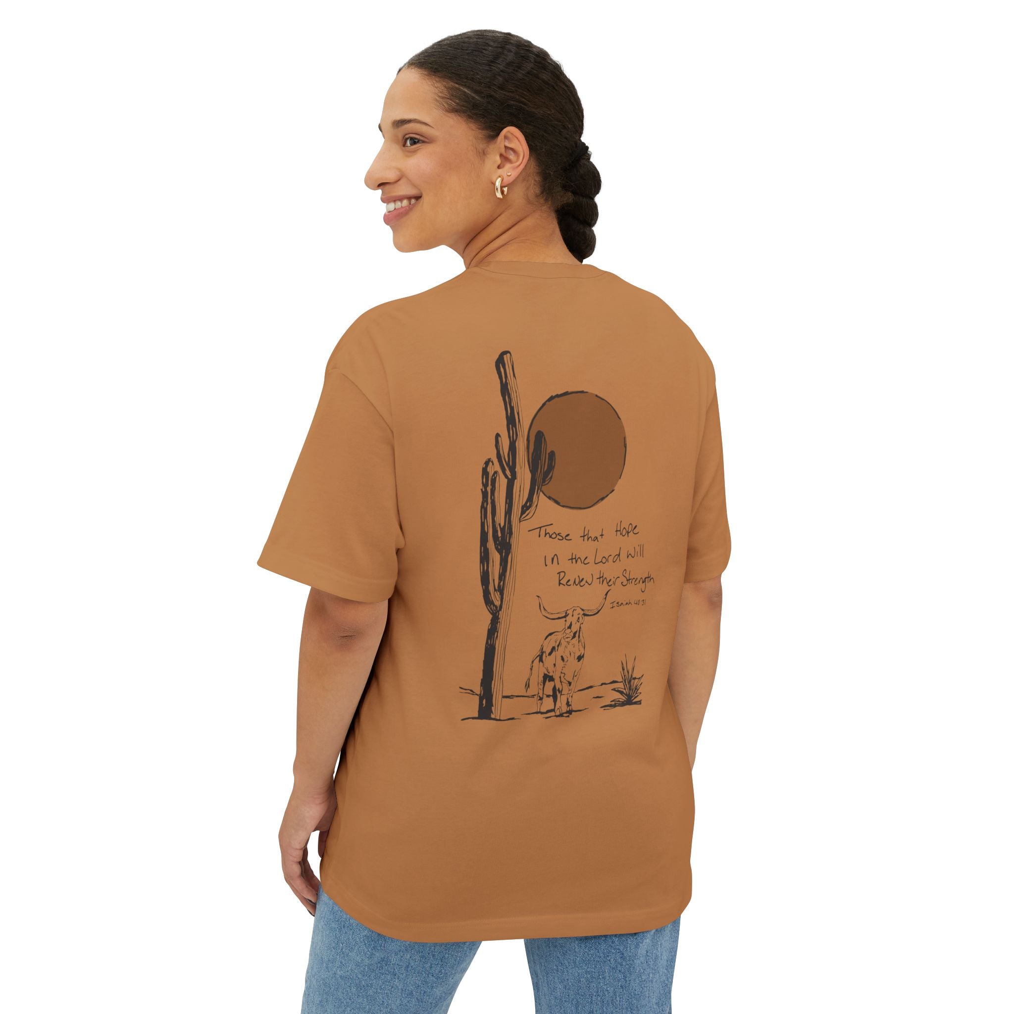 Longhorn Boxy Tee