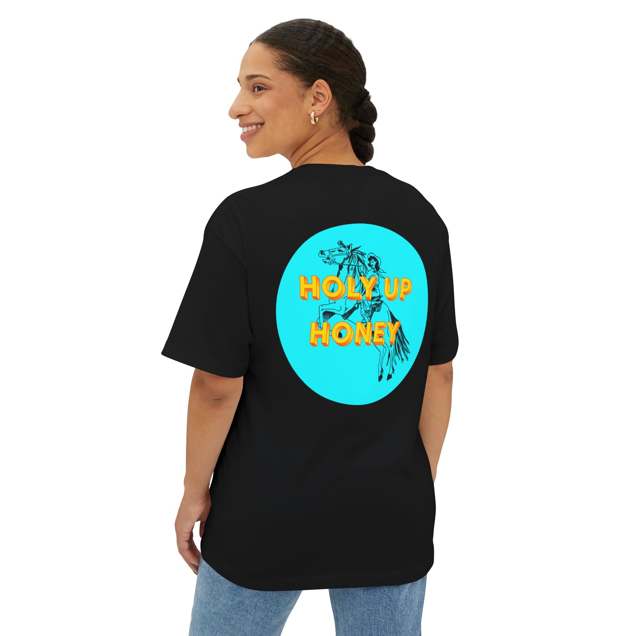 Holy Up Honey Boxy Tee