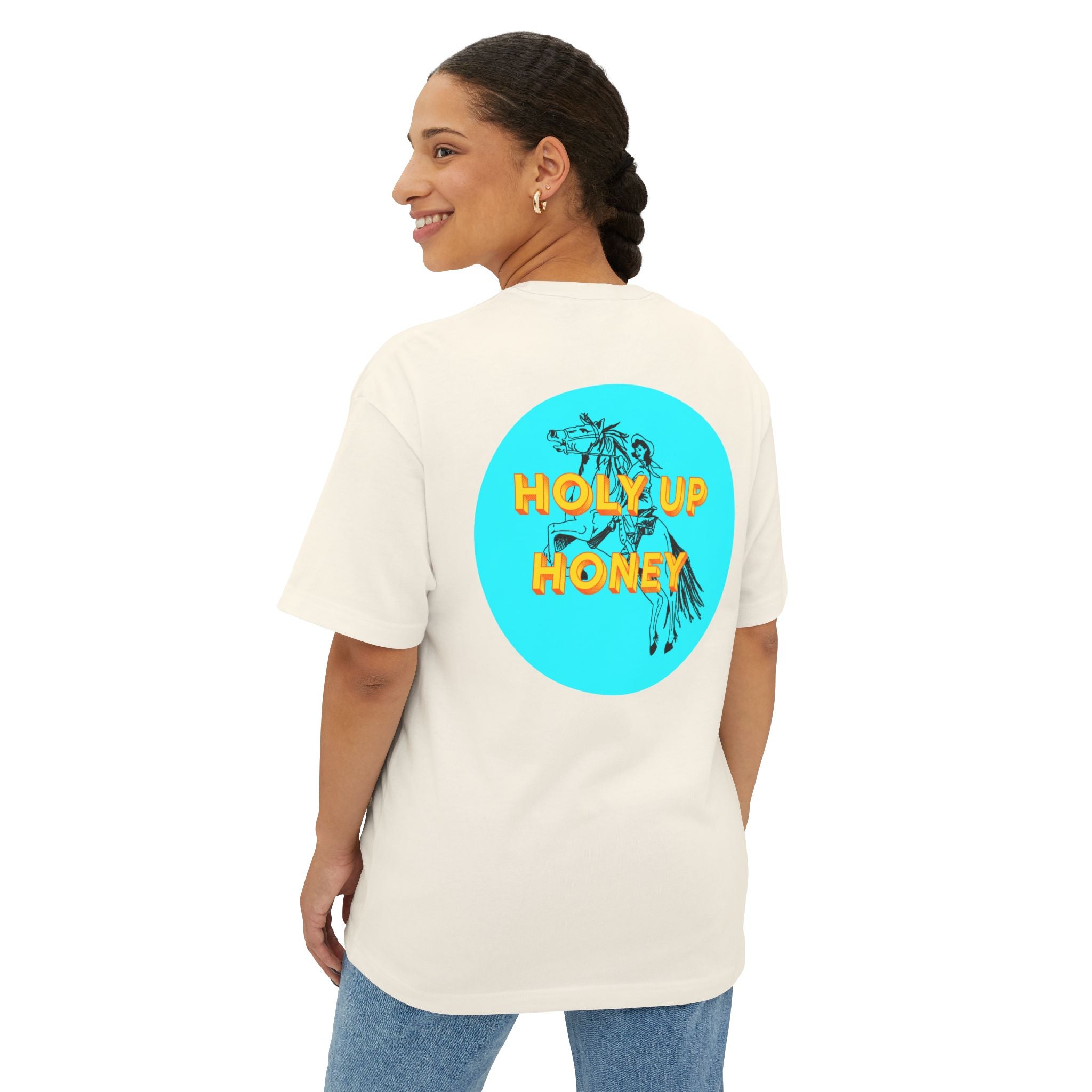 Holy Up Honey Boxy Tee
