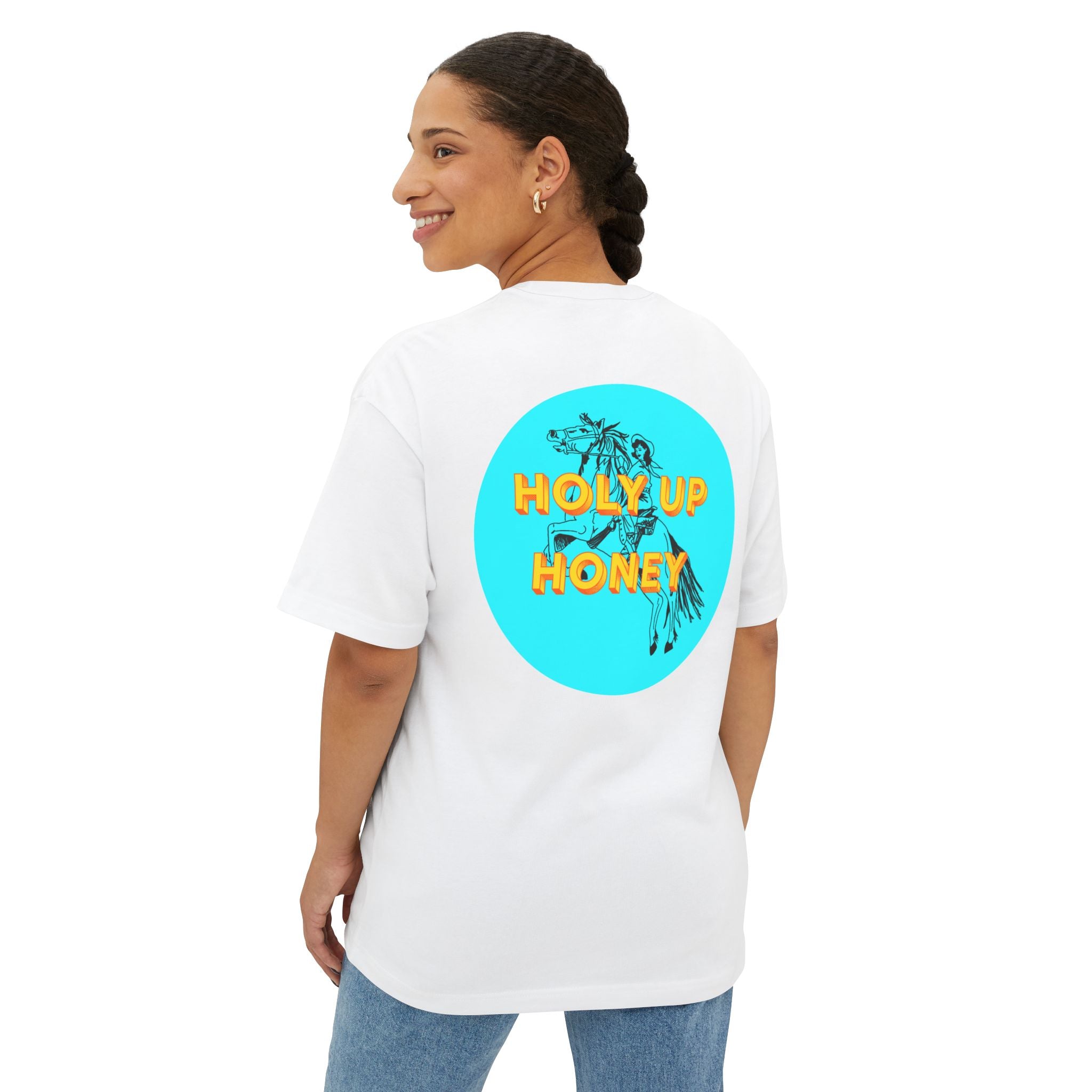 Holy Up Honey Boxy Tee