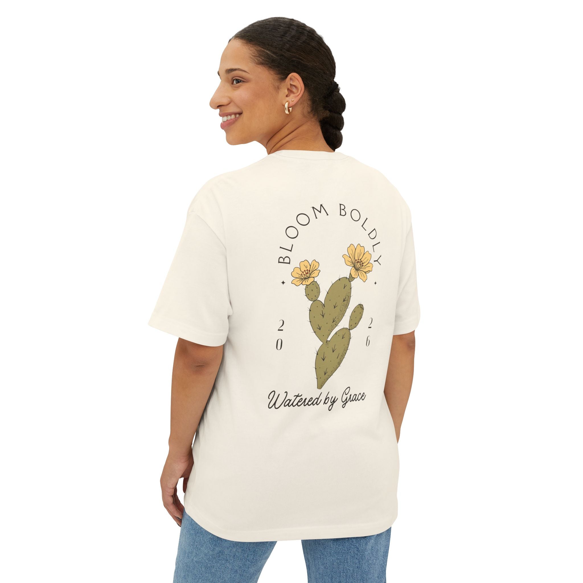 Bloom Boldly Boxy Tee