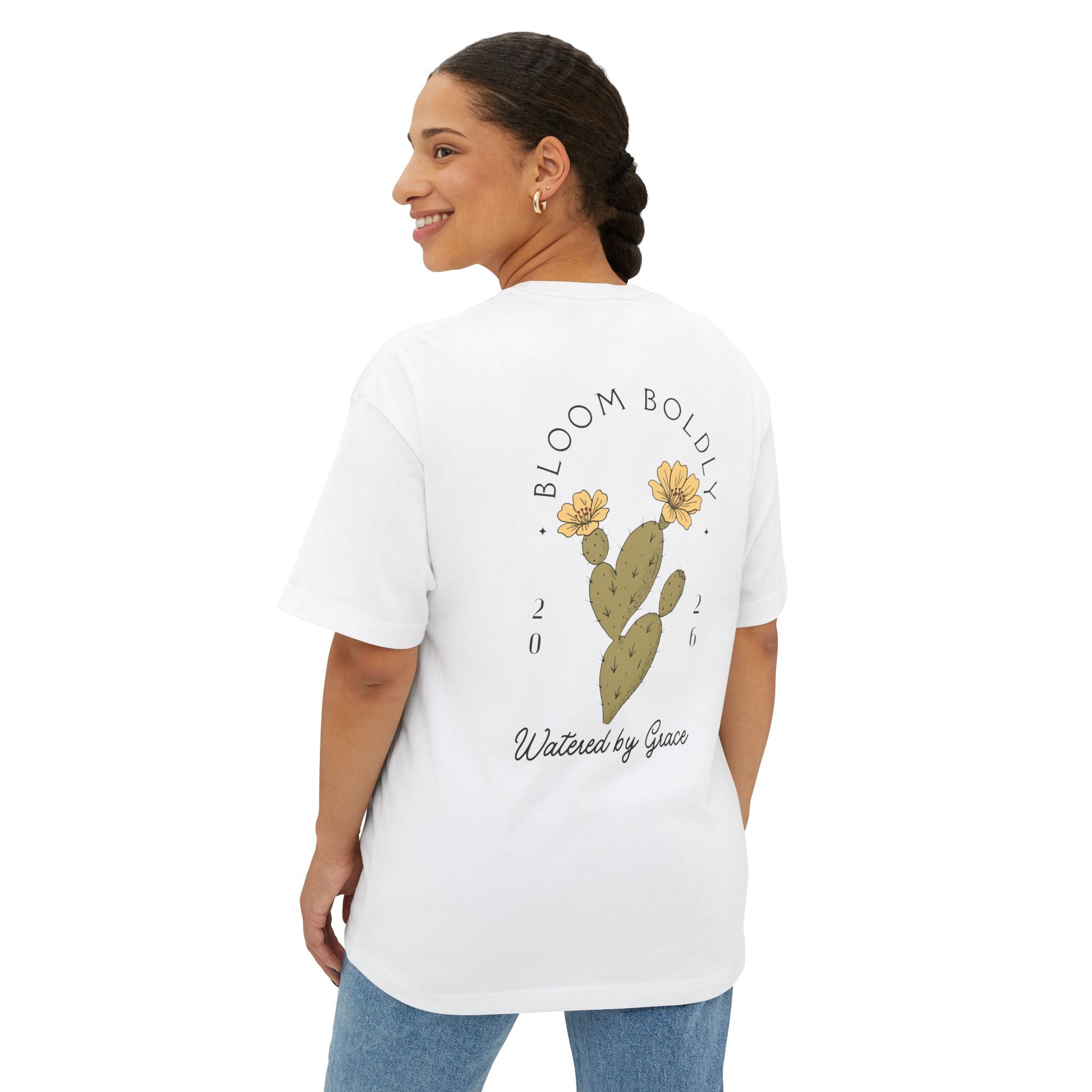 Bloom Boldly Boxy Tee