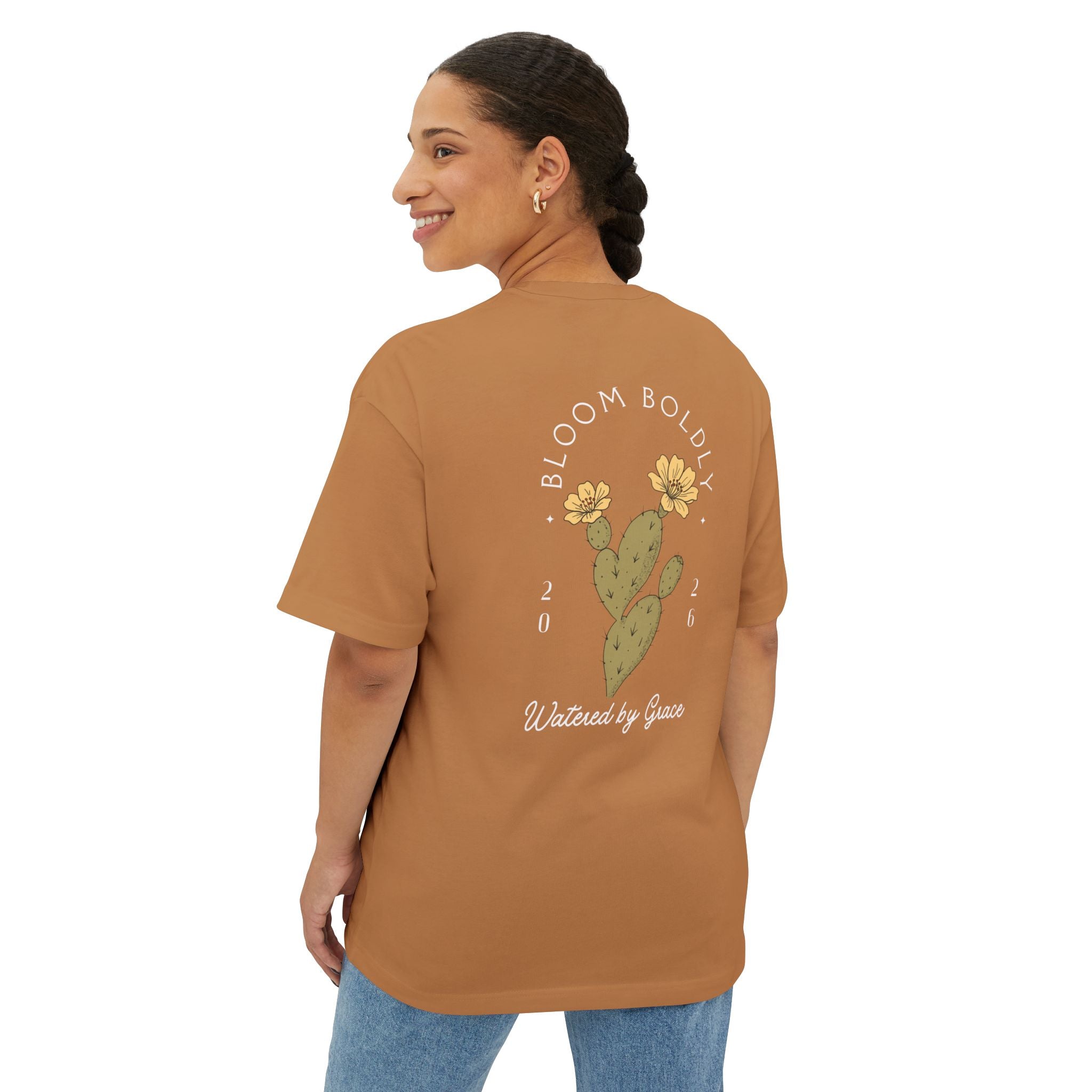Bloom Boldly Boxy Tee