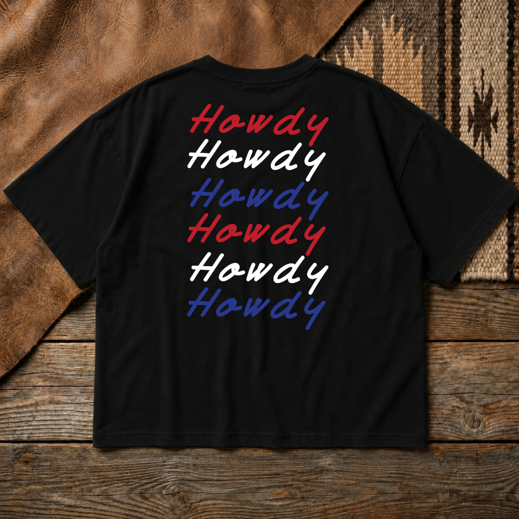 Howdy America Boxy Tee