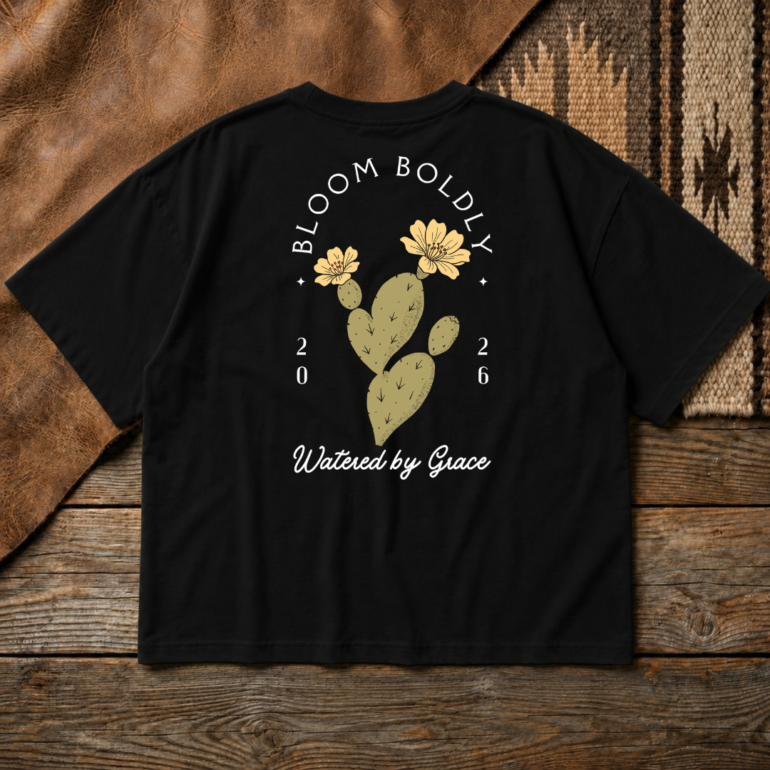 Bloom Boldly Boxy Tee
