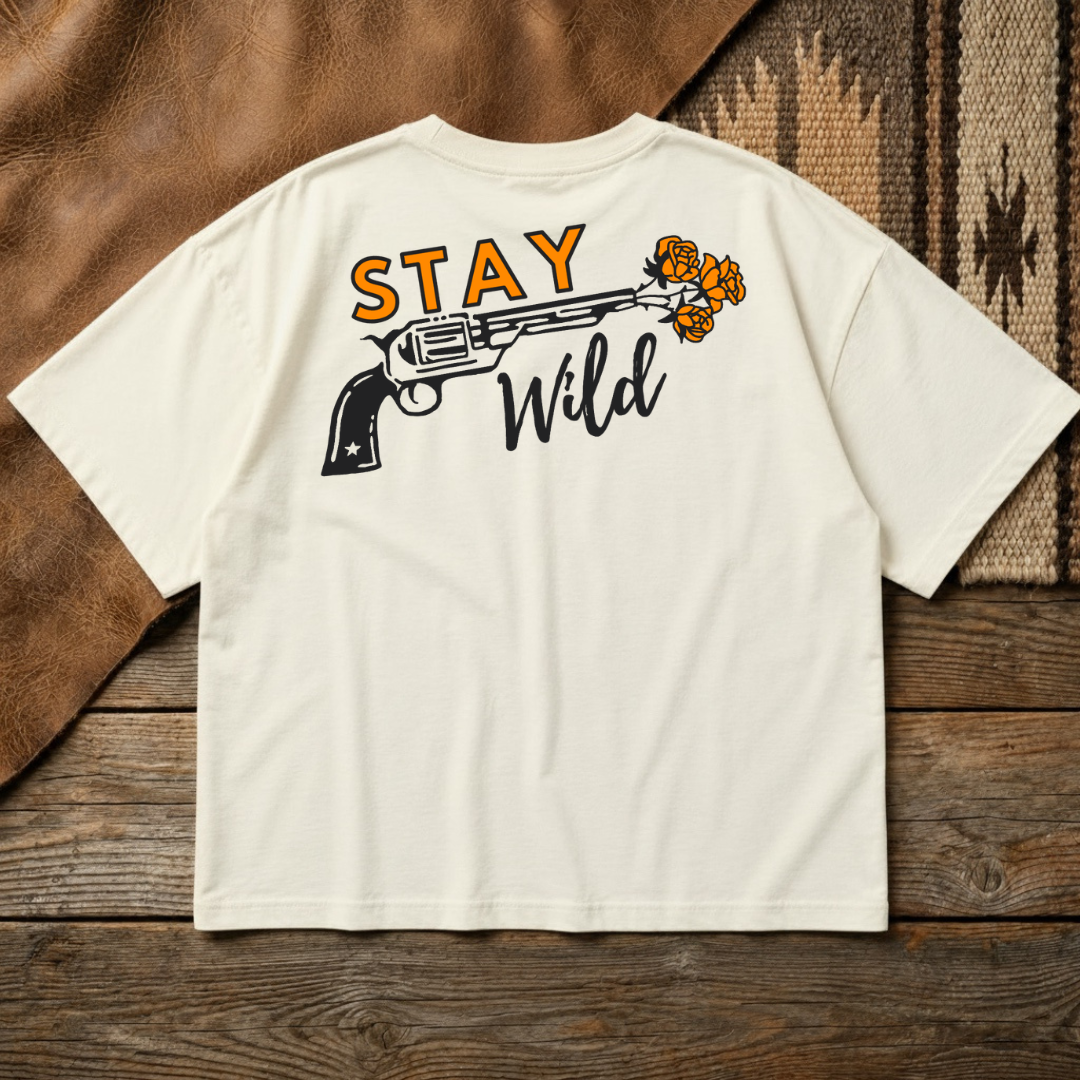 Stay Wild Boxy Tee