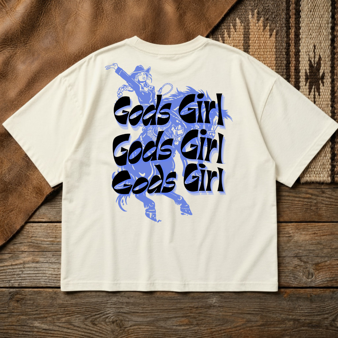 Gods Girl Boxy Tee