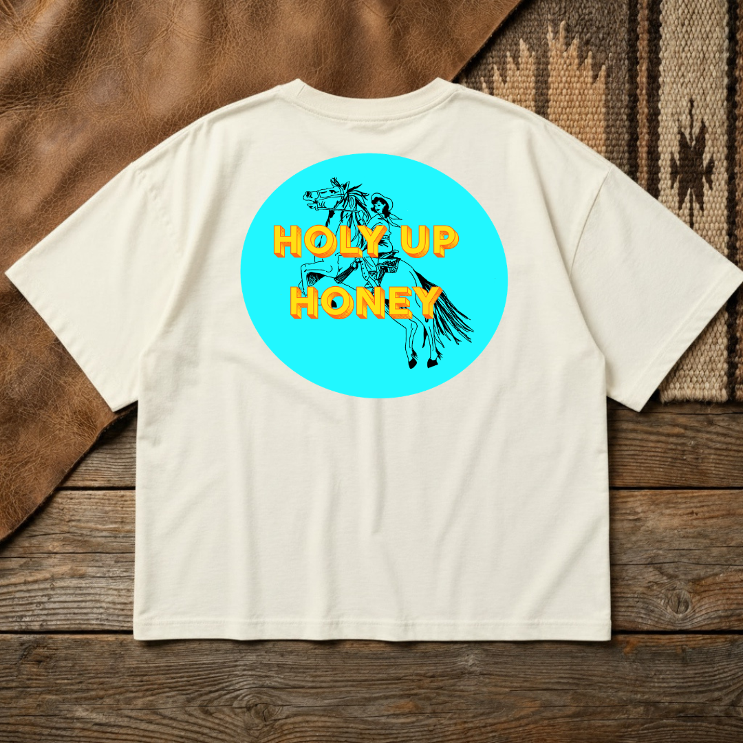 Holy Up Honey Boxy Tee