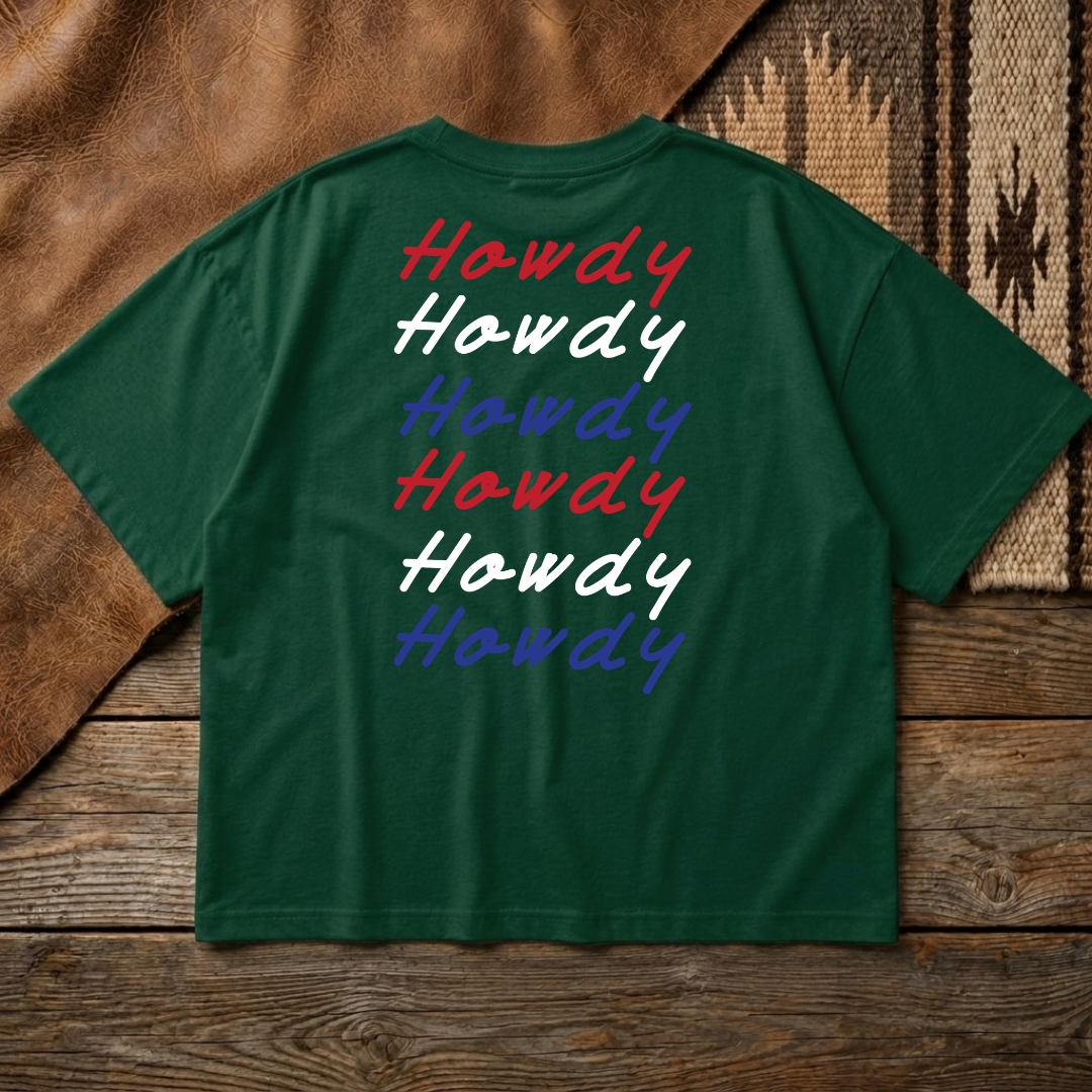 Howdy America Boxy Tee