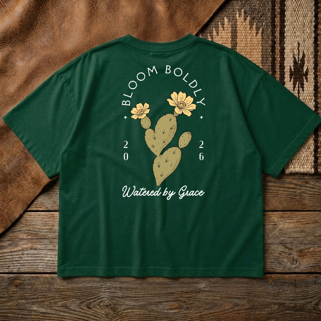 Bloom Boldly Boxy Tee