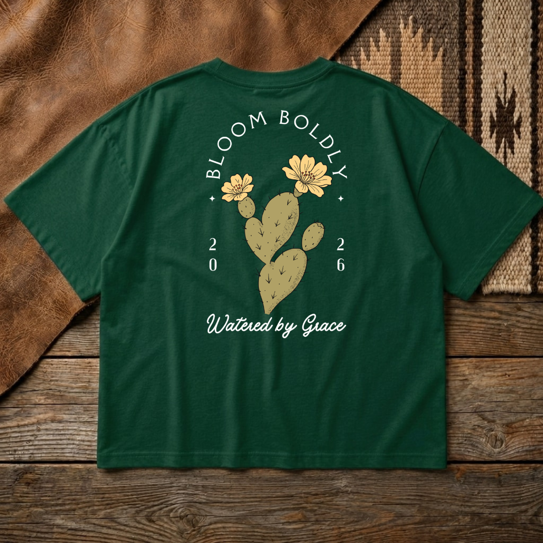 Bloom Boldly Boxy Tee