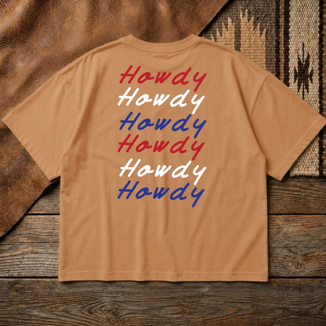 Howdy America Boxy Tee