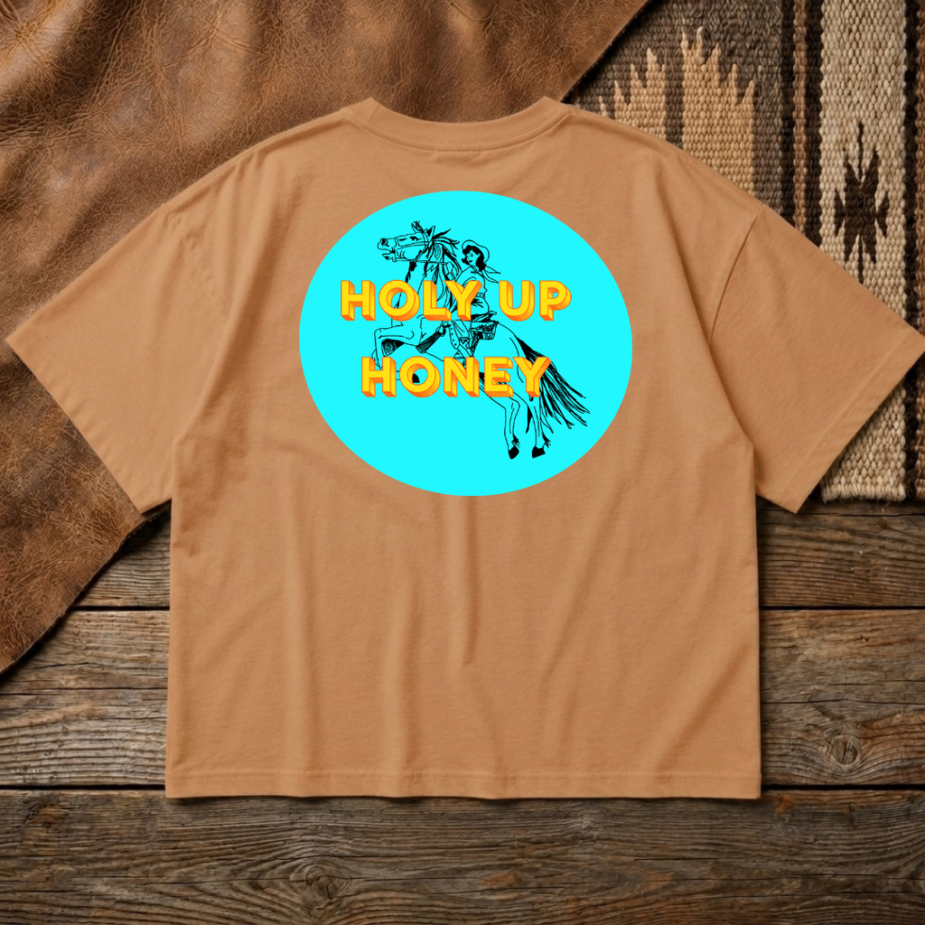 Holy Up Honey Boxy Tee