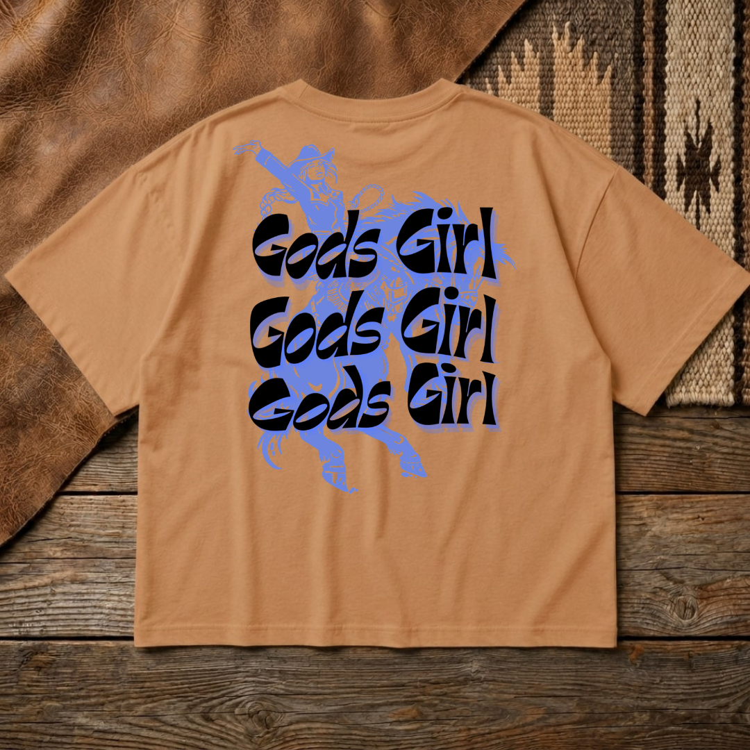 Gods Girl Boxy Tee