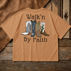 Walk'n By Faith Boxy Tee