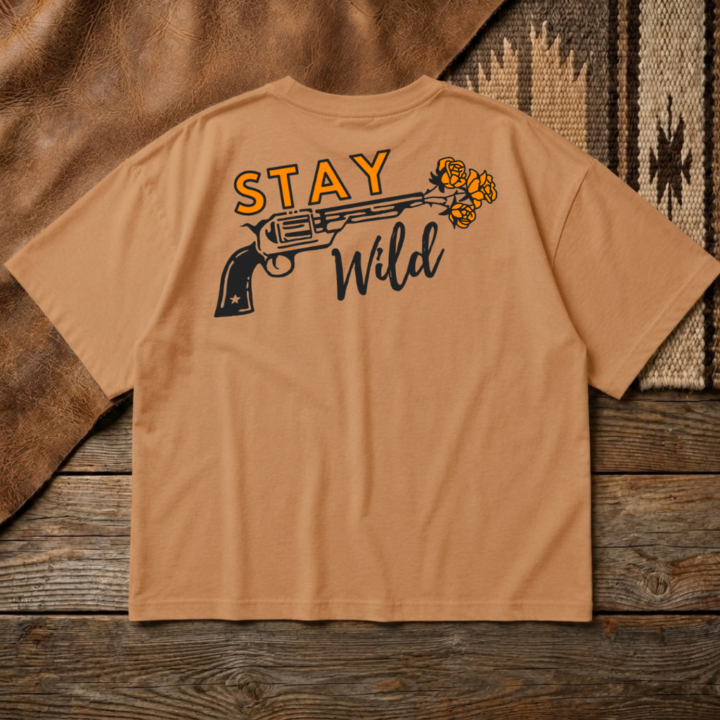 Stay Wild Boxy Tee