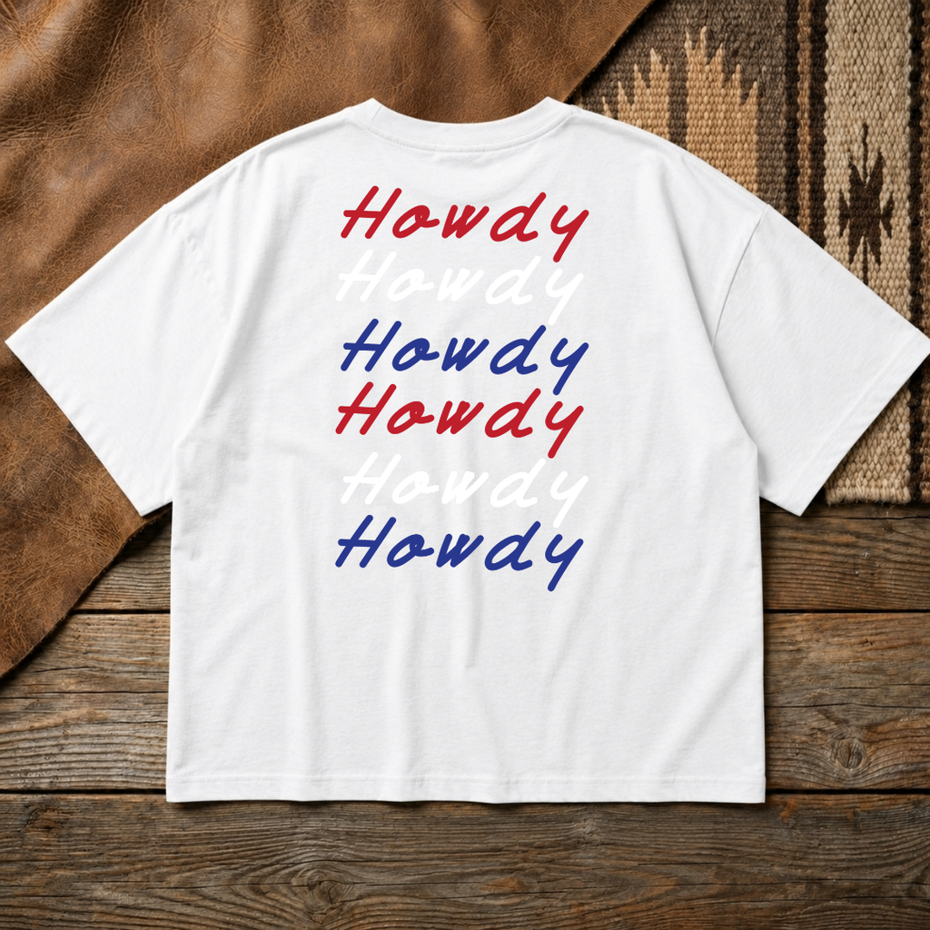 Howdy America Boxy Tee