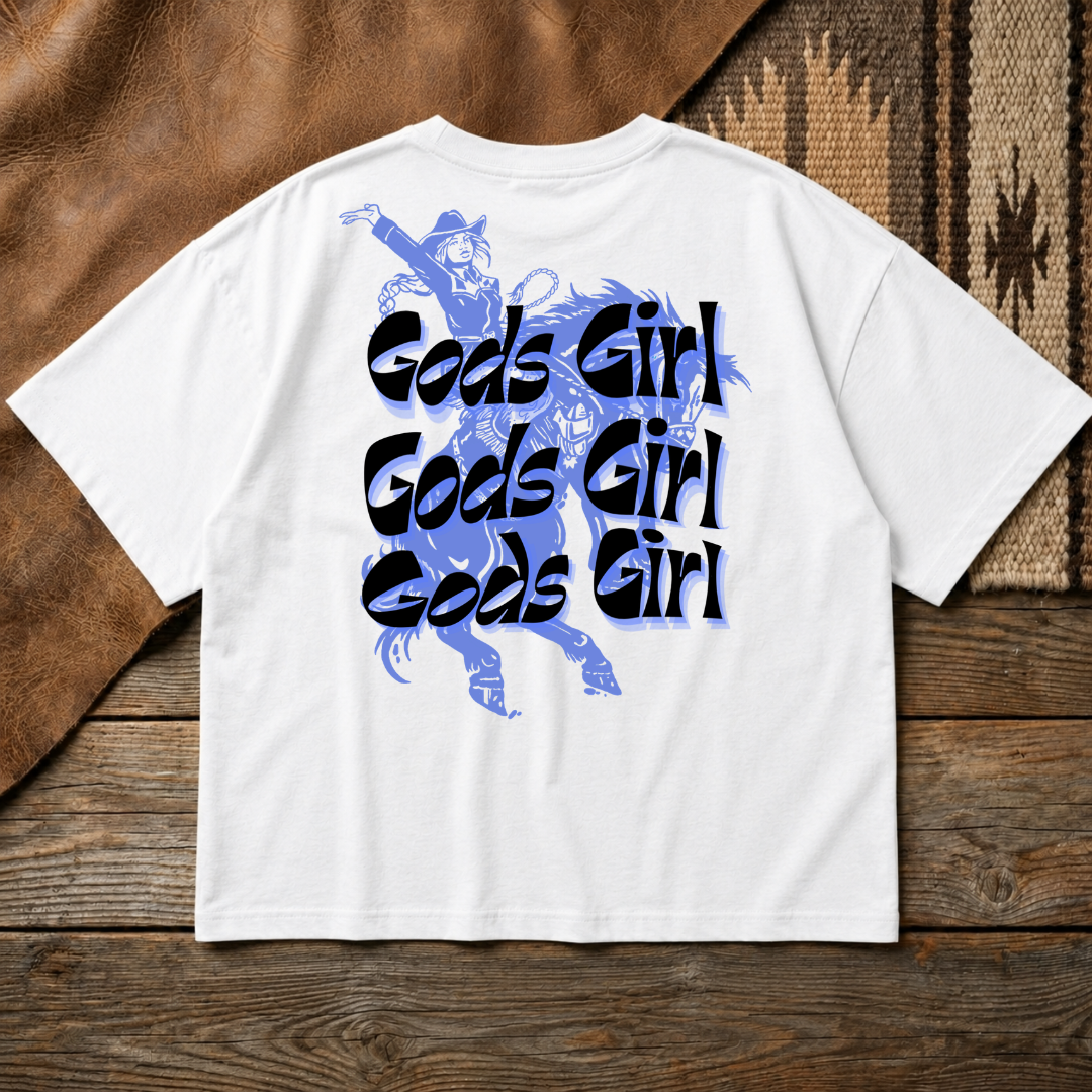 Gods Girl Boxy Tee