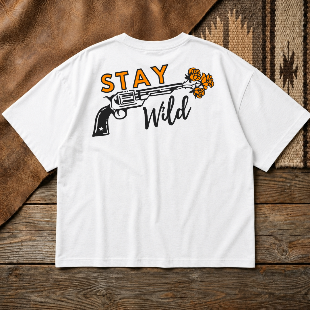 Stay Wild Boxy Tee