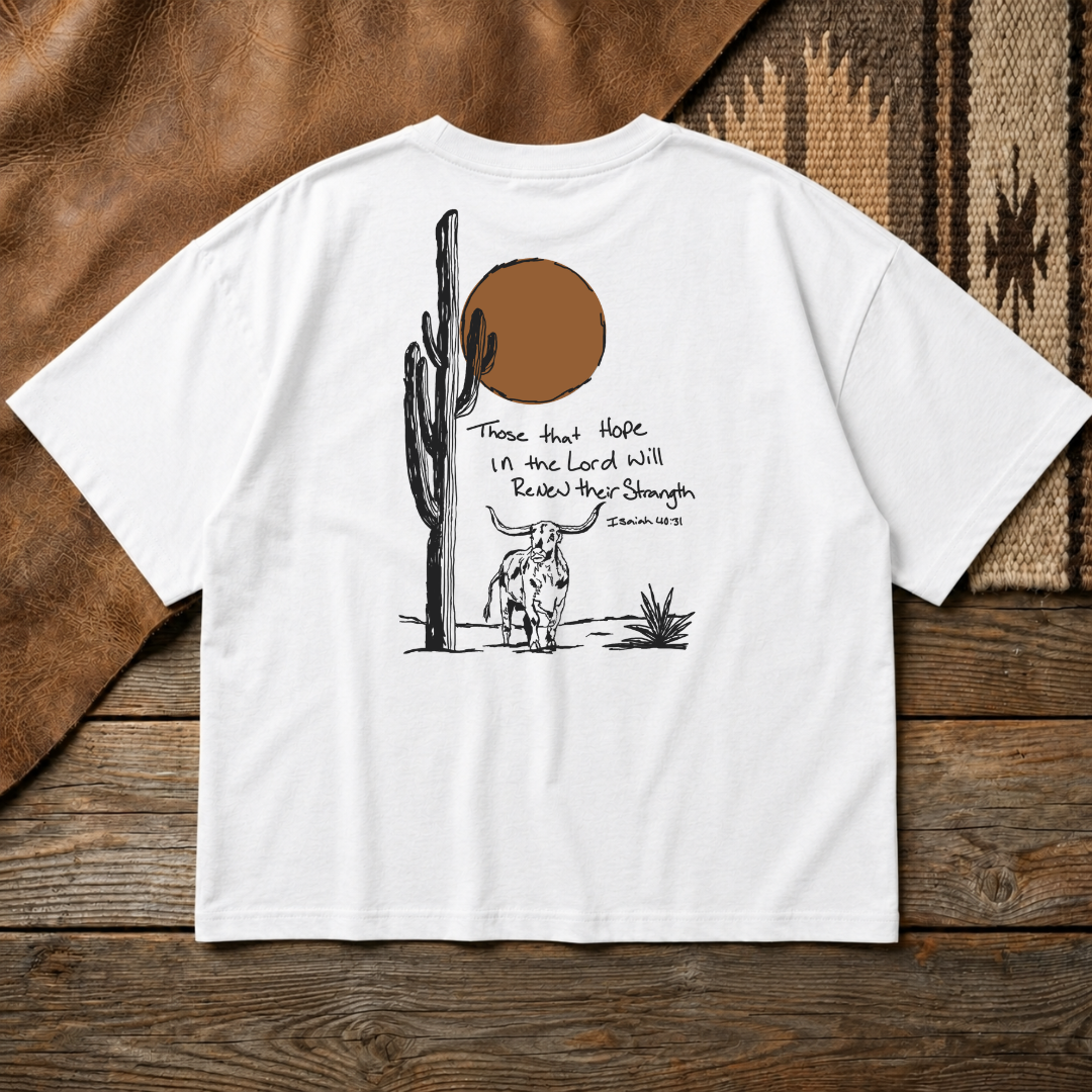 Longhorn Boxy Tee